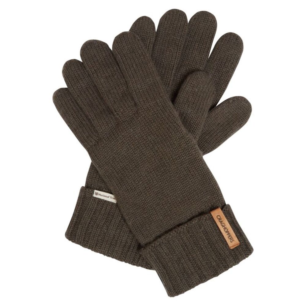 Craghoppers Unisex Adult National Trust Gaddings Winter Gloves / Woodland Green